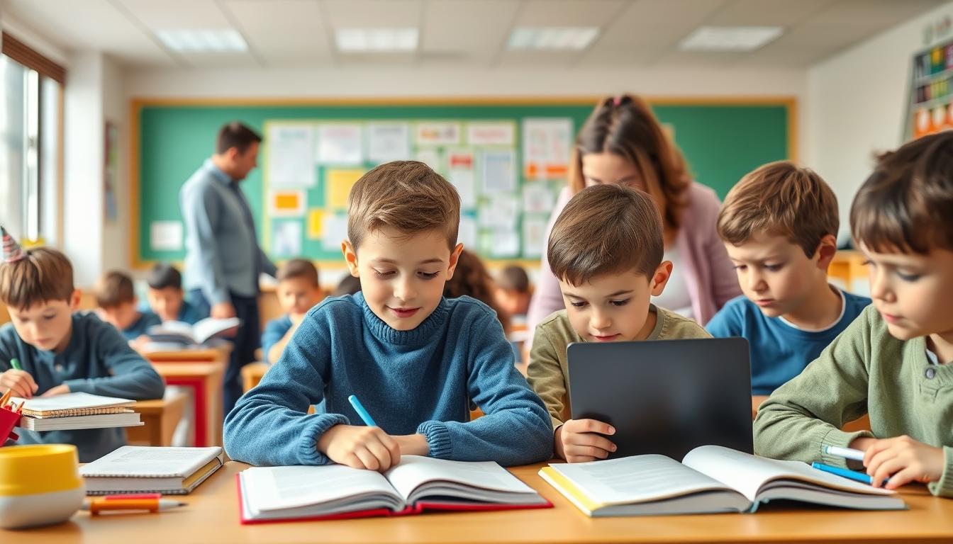 Digital learning platform with online study materials